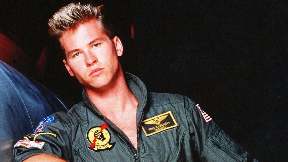 Val Kilmer vo filme Top Gun.