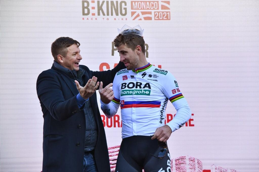 Sagan si z monackej exhibície odniesol aj takúto korunu.