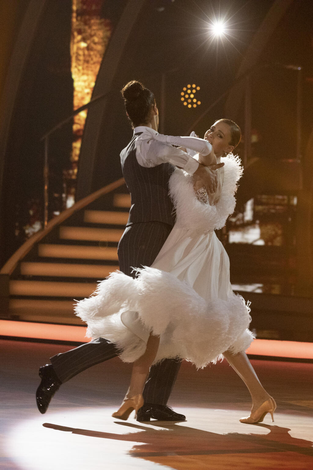 Tanečná šou Let’s Dance televízie Markíza. Speváčka Mária Čírová a Joris Yacoub