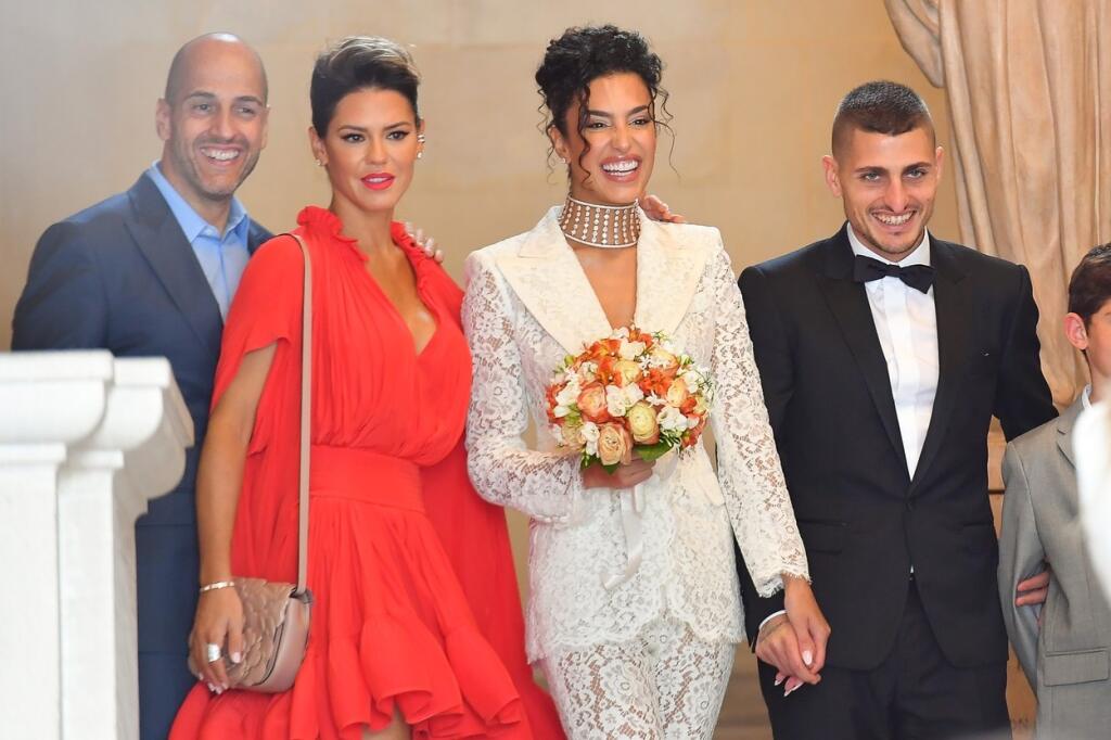 Hviezdny taliansky reprezentant Marco Verratti (28) si po dvoch rokoch vzťahu zobral za ženu sexi modelku Jessicu Aidiovú (29).