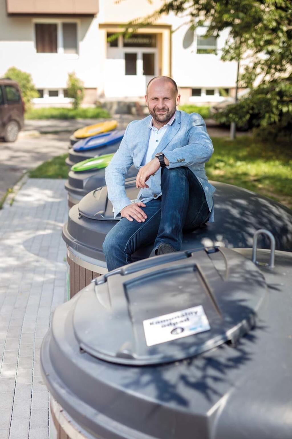 Zakladateľ a CEO firmy Sensoneo Martin Basila