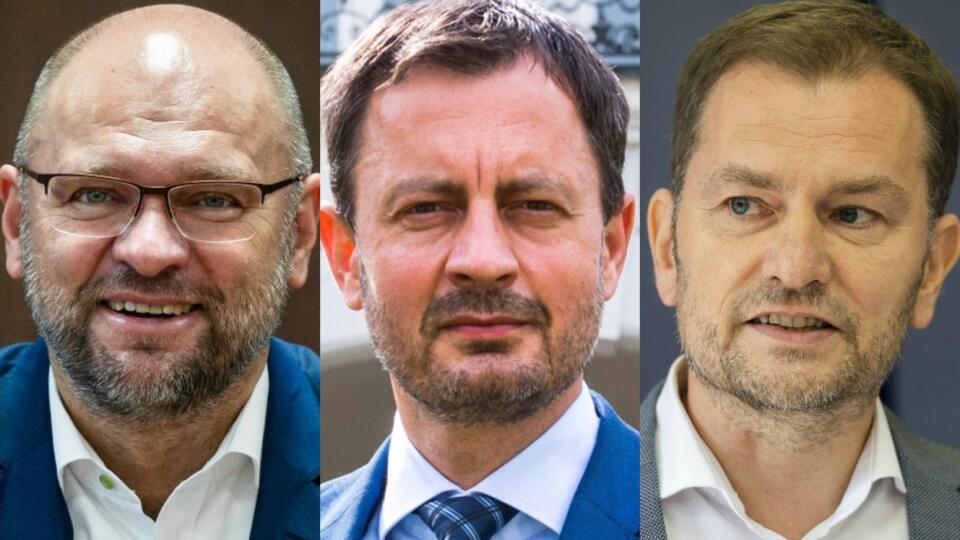 Sulík, Heger, Matovič.