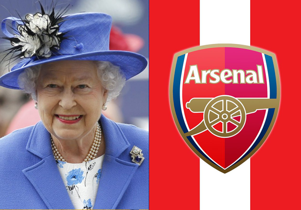 Alžbeta II (Arsenal) - O kráľovnej Alžbete II sa v priebehu rokov špekulovalo, že podporuje viacero klubov, napríklad West Ham United. Najdlhšie vládnuca panovníčka by mala zostať neutrálna, napriek tomu má mať slabosť pre Arsenal. V roku 2007 sa dokonca v Buckinghamskom paláci stretla s vtedajším manažérom klubu Arsénom Wengerom a dobrý dojem na ňu spravil aj rozhovor s bývalým kapitánom „Gunners“ Cescom Fabregasom.