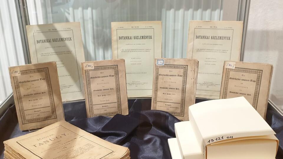 Na snímke historické tlače z fondu Gemersko-malohontského múzea v Rimavskej Sobote, ktoré inštitúcia v roku 2019 odborne ošetrila vďaka dotácii Fondu na podporu umenia, 19. júna 2020. EASYFOTO TASR - Branislav Caban