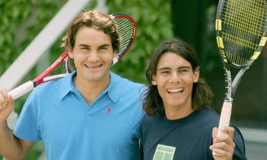 Rafael Nadal a Roger Federer na začiatku ich úspešných kariér