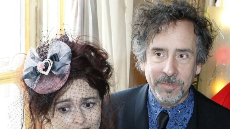 Tim Burton s manželkou Helenou Bonham Carter.