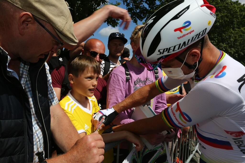 V Roskilde to pred 2. etapou Tour de France poriadne žilo.