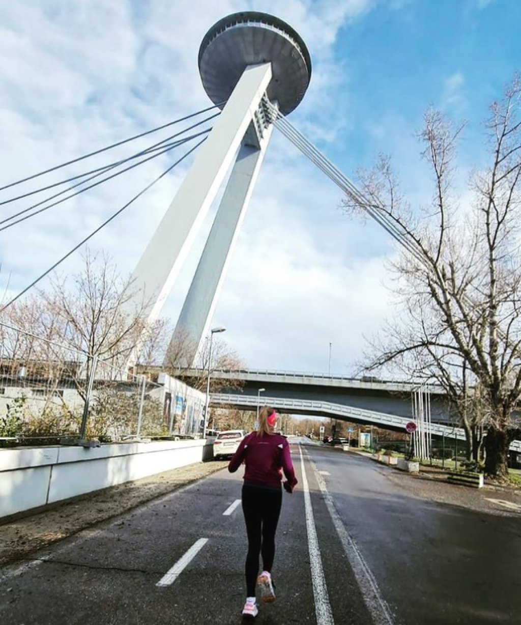 Veronika odbehla za január 101 kilometrov