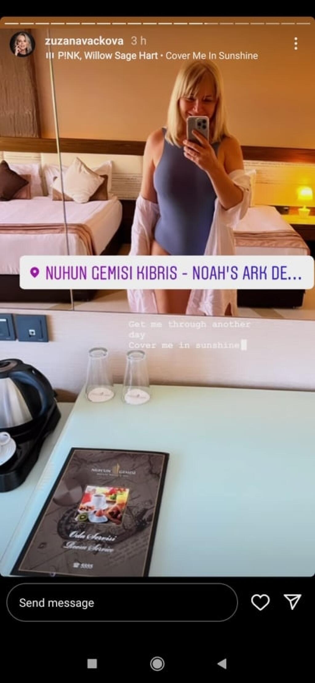 Zuzka Vačková sa ukázala v plavkách