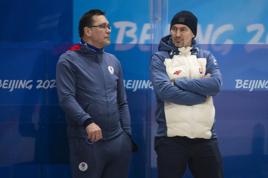 Oto Haščák a Miroslav Šatan.