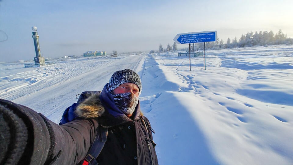 Stopovanie v Tomtore, 40 kilometrov pred Ojmiakonom.