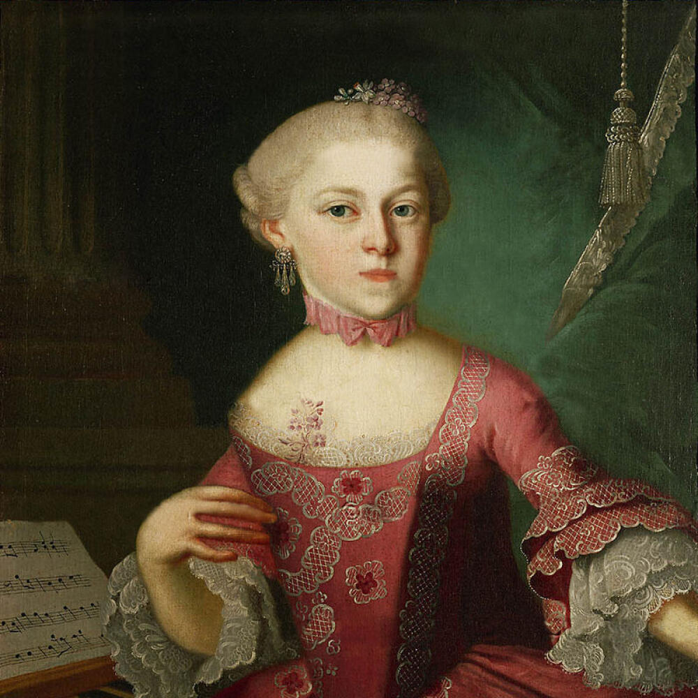 Mozartova sestra Maria Anna.