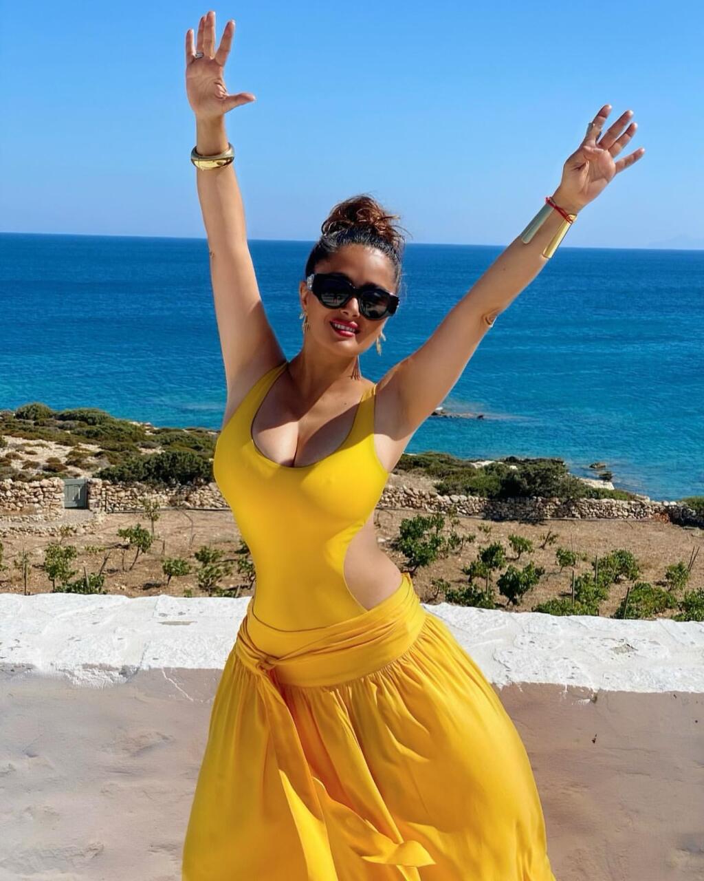 Hollywoodska herečka Salma Hayeková.