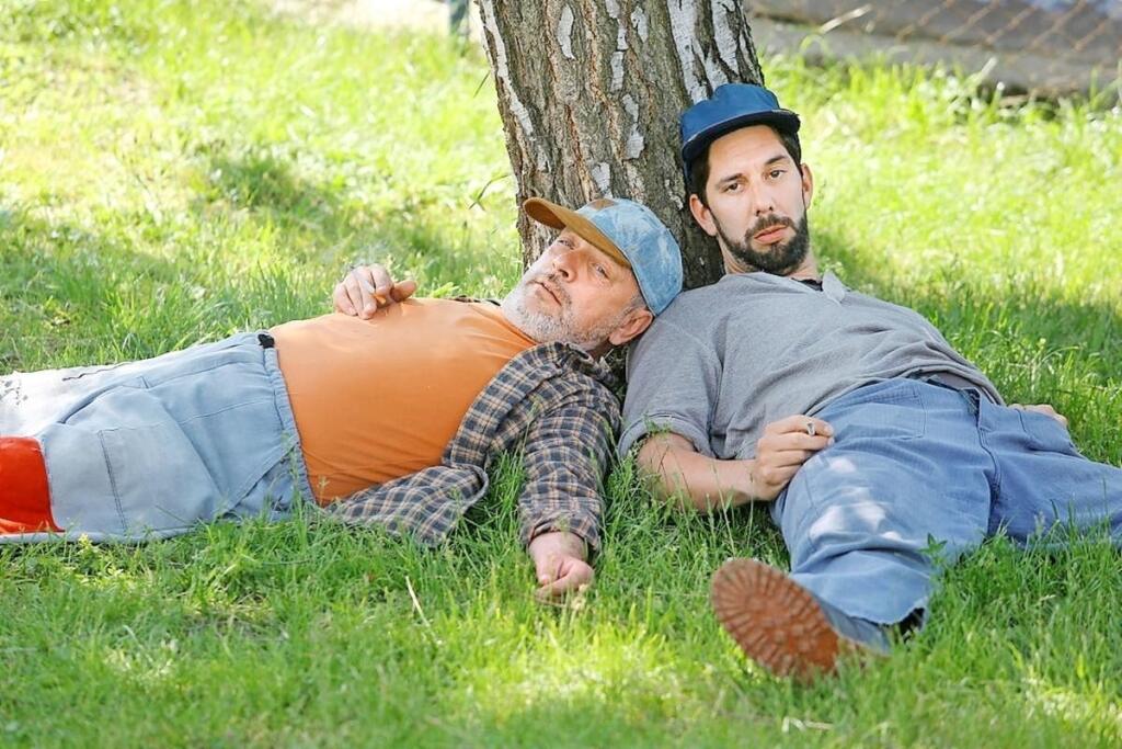 Matej Landl a Juraj Šoko Tabaček ako štamgasti v Hornej Dolnej.