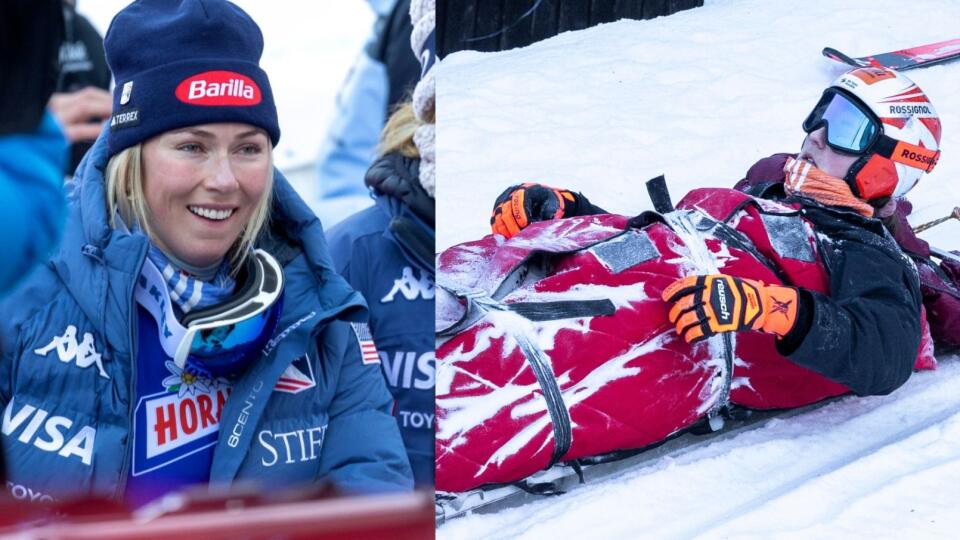 Mikaela Shiffrinová (vpravo) a Petra Vlhová zažívajú tento rok v jasne diametrálne odlišné osudy.