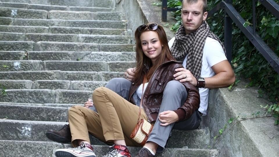 Lukáš Dóza a Dominika Kavaschová v čase, keď spolu randili.
