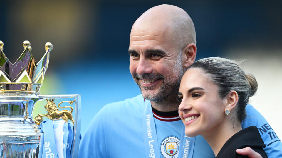 Pep Guardiola a dcéra Maria