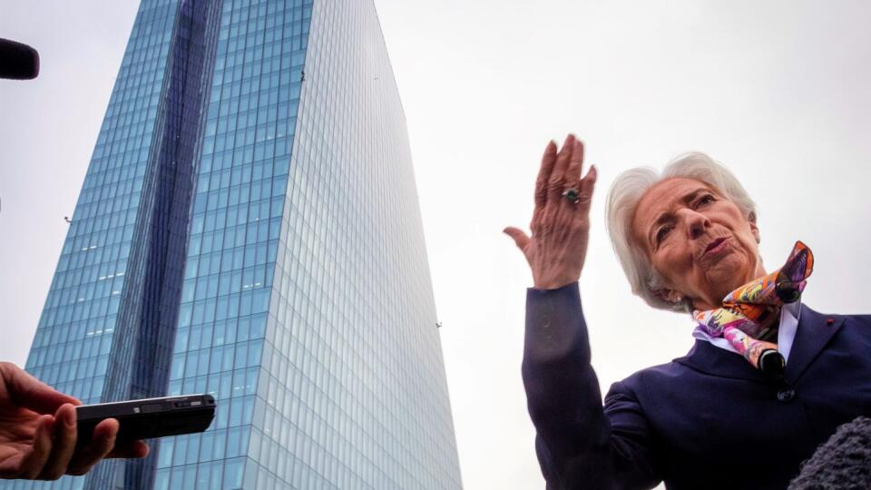 Na snímke nová šéfka Európskej centrálnej banky (ECB) Christine Lagardeová