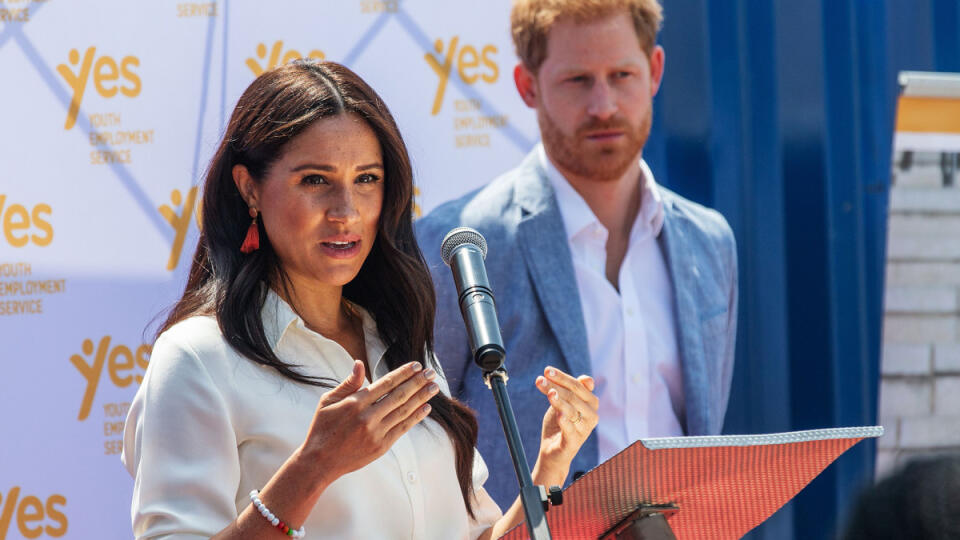 Meghan Markle a princ Harry.