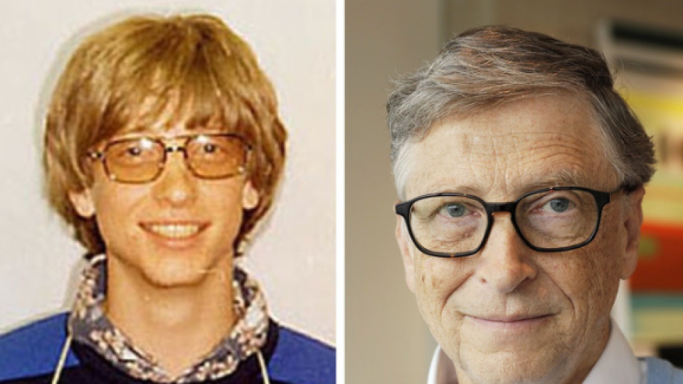 Bill Gates - 22 rokov a 63 rokov