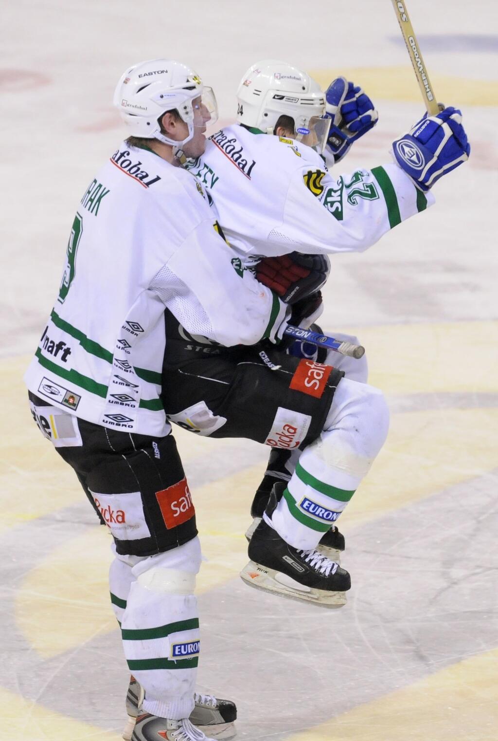 Žigmund Pálffy Miroslav a Miroslav Ďurák si v drese Skalice spoločne zahrali extraligové finále proti Košiciam.