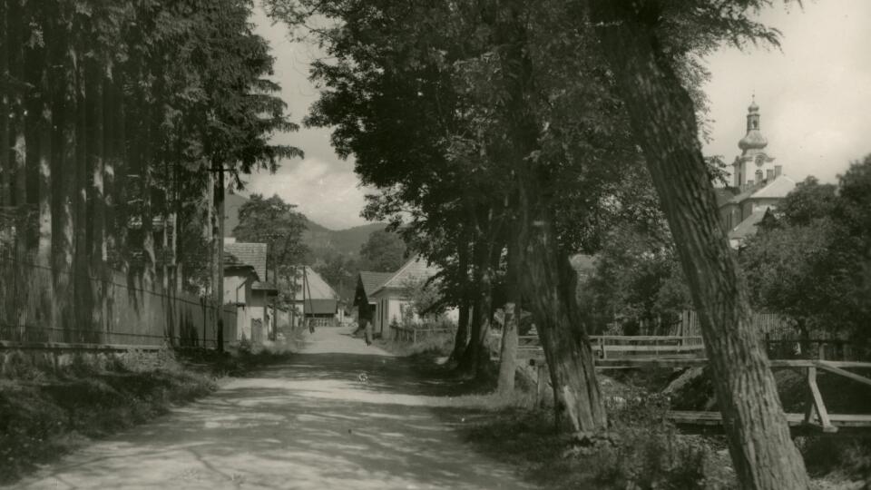 Kollárova ulica v roku 1943. Dnes vyzerá úplne inak. 