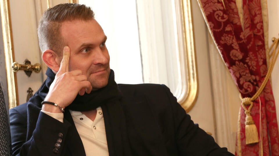 Tlačová beseda pred premiérou divadelnej hry Pán Mimo.
