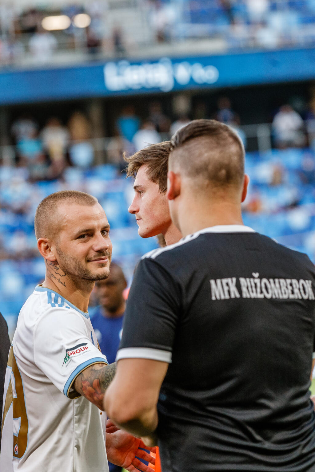 Na snímke Vladimír Weiss po skončení finálového zápasu Slovnaft Cupu 2019/20 medzi ŠK Slovan Bratislava a MFK Ružomberok.