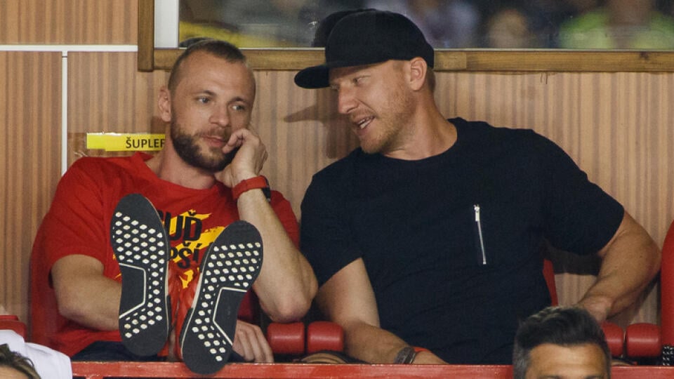 Marián Gáborík (vľavo) a Marián Hossa sú kamaráti odmalička.