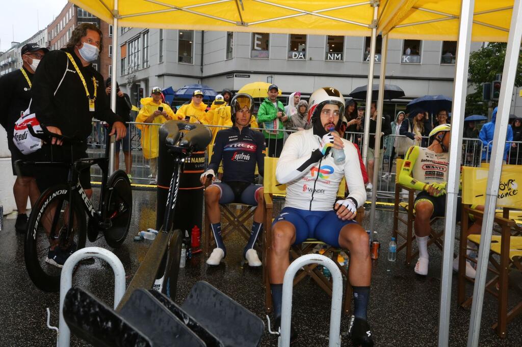 Sagan bol pred dnešnou časovkou dobre naladený a jeho cieľom bolo predovšetkým prísť do cieľa bez pádu.