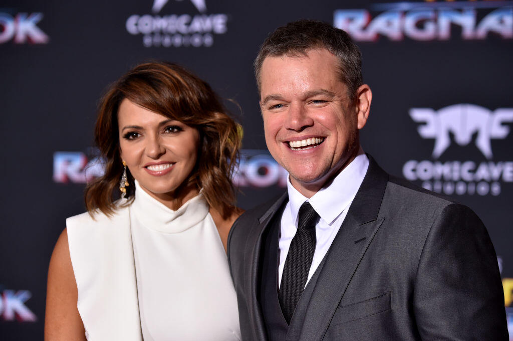 Matt Damon a Luciana Barroso