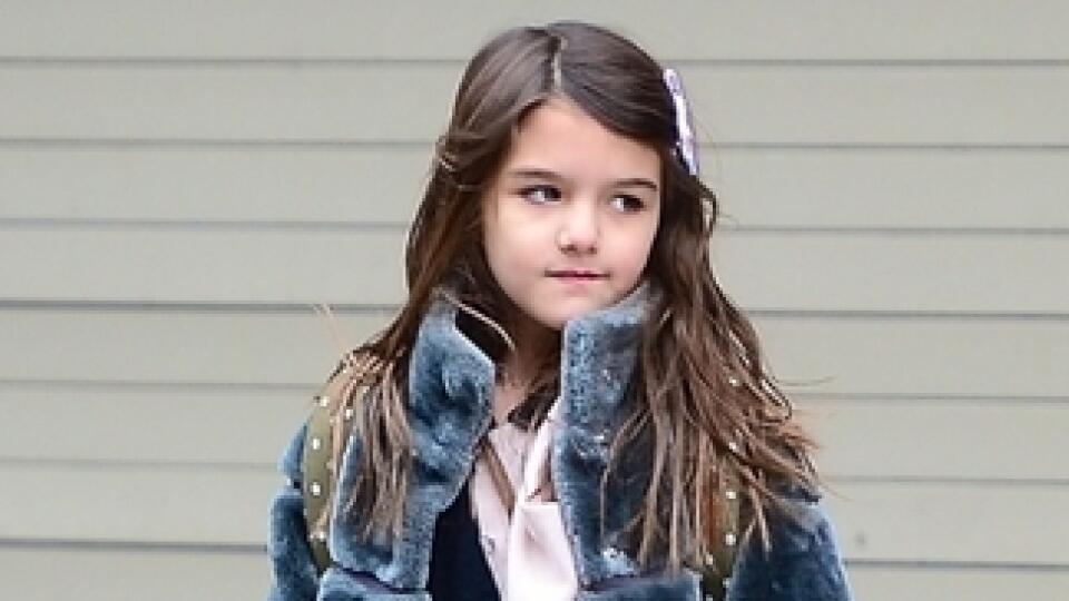 Suri Cruise má ako 7- ročná šatník za milióny eur.