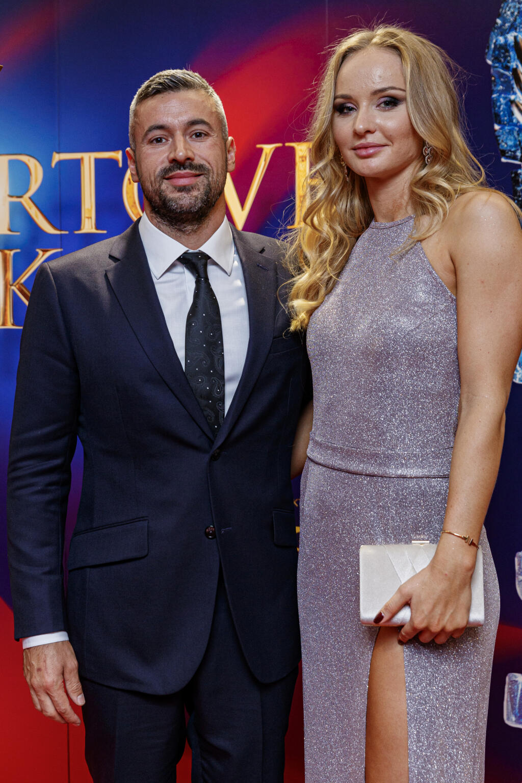 Na snímke Peter Likér a Rebecca Šramková počas galavečera Športovec roka 2019.