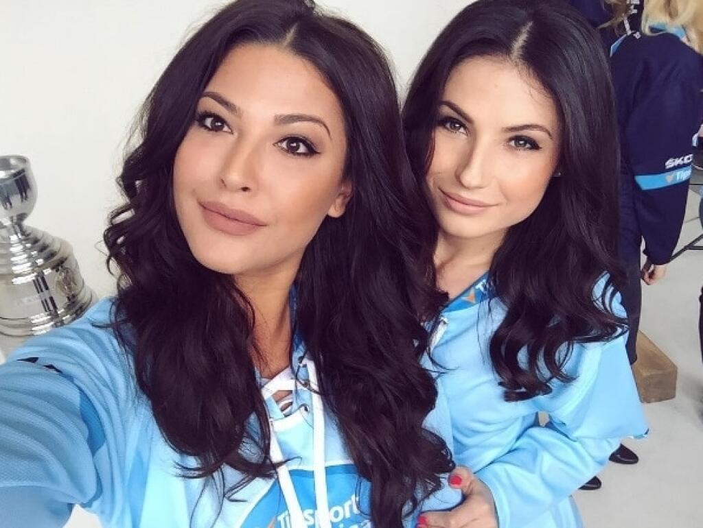 Michaela Meňkyová (vľavo) a Lenka Petrovičová.