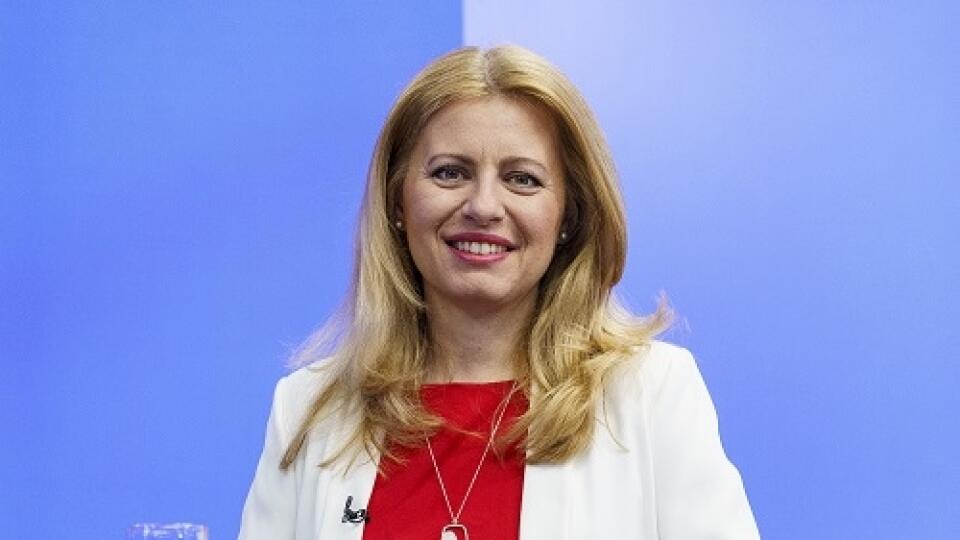 Novozvolená prezidentka Slovenskej republiky Zuzana Čaputová.