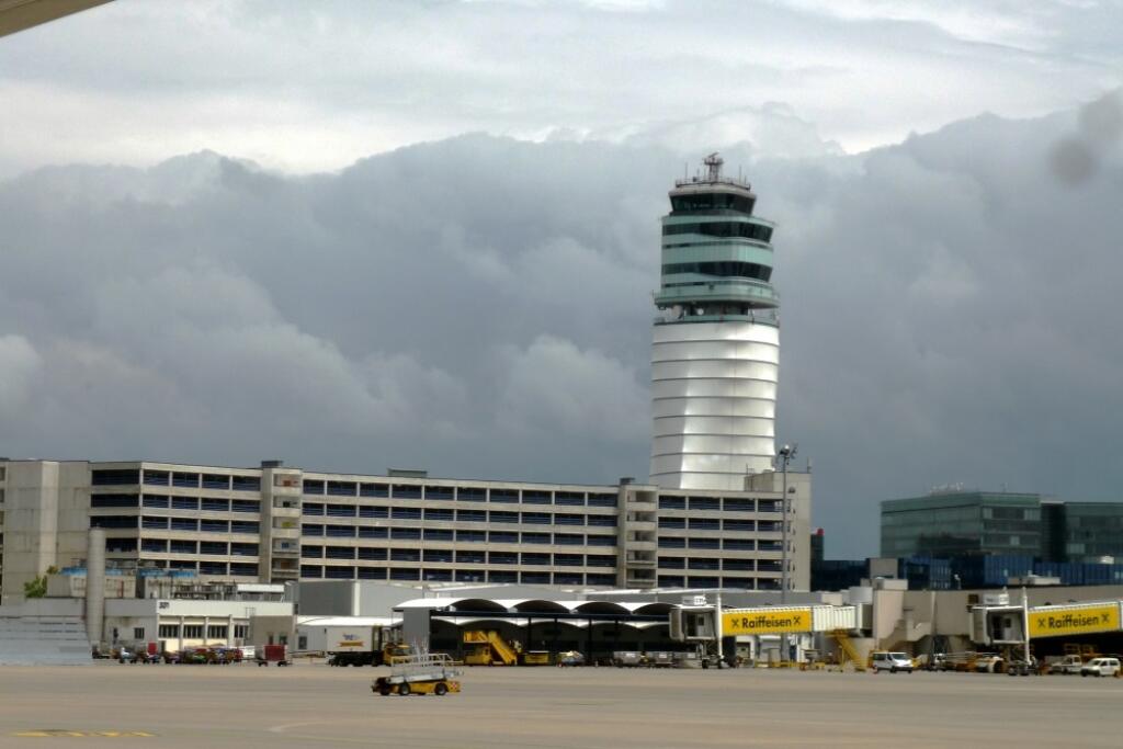 Letisko Viedeň-Schwechat.