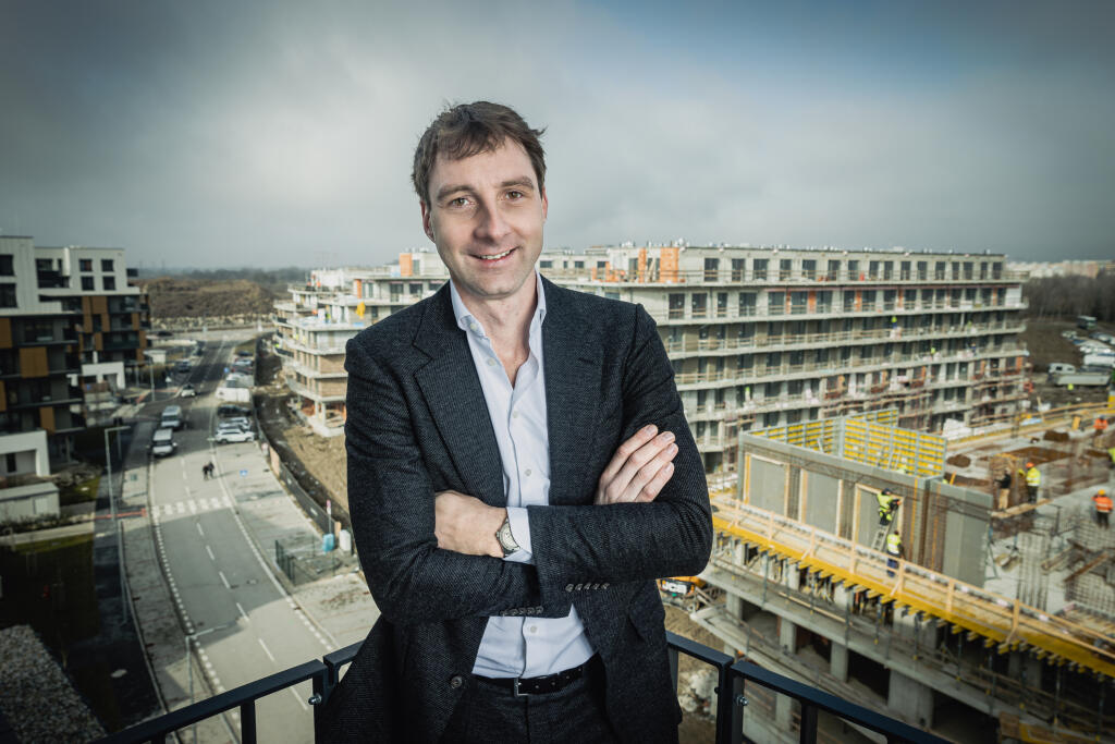 Na snímke výkonný riaditeľ Cresco Real Estate Ján Krnáč.