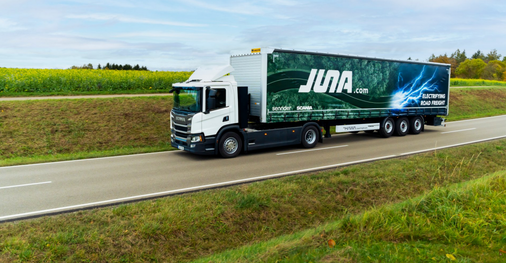 Scania vytvorí spolu s berlínskym logistickým startupom Sennder spoločný podnik Juna, od ktorého si dopravcovia budú môcť prenajímať elektrické nákladné autá