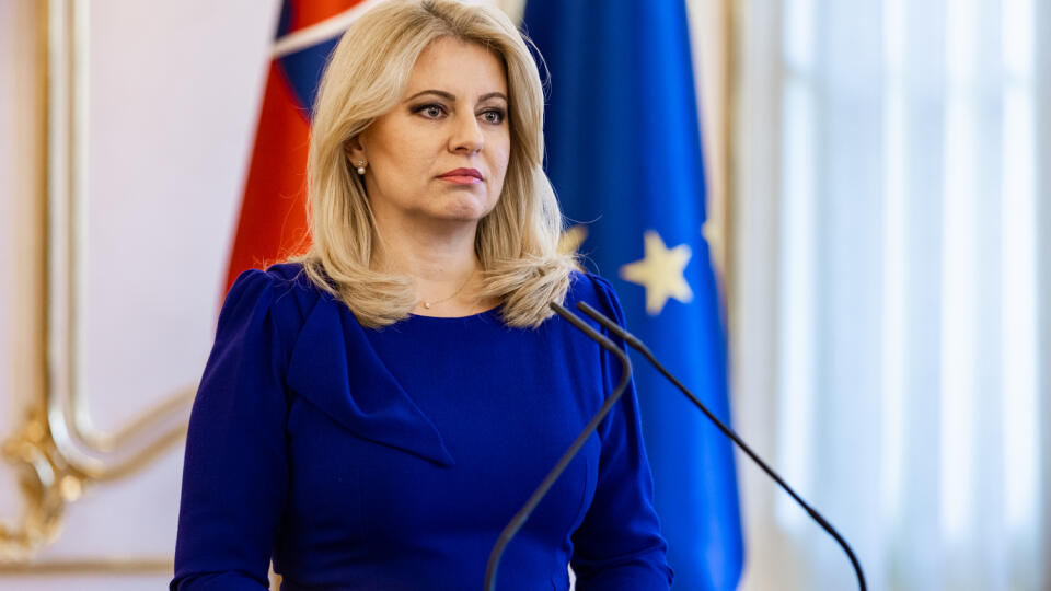 Prezidentka Zuzana Čaputová.