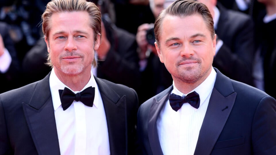 Leonardo Dicaprio a Brad Pitt