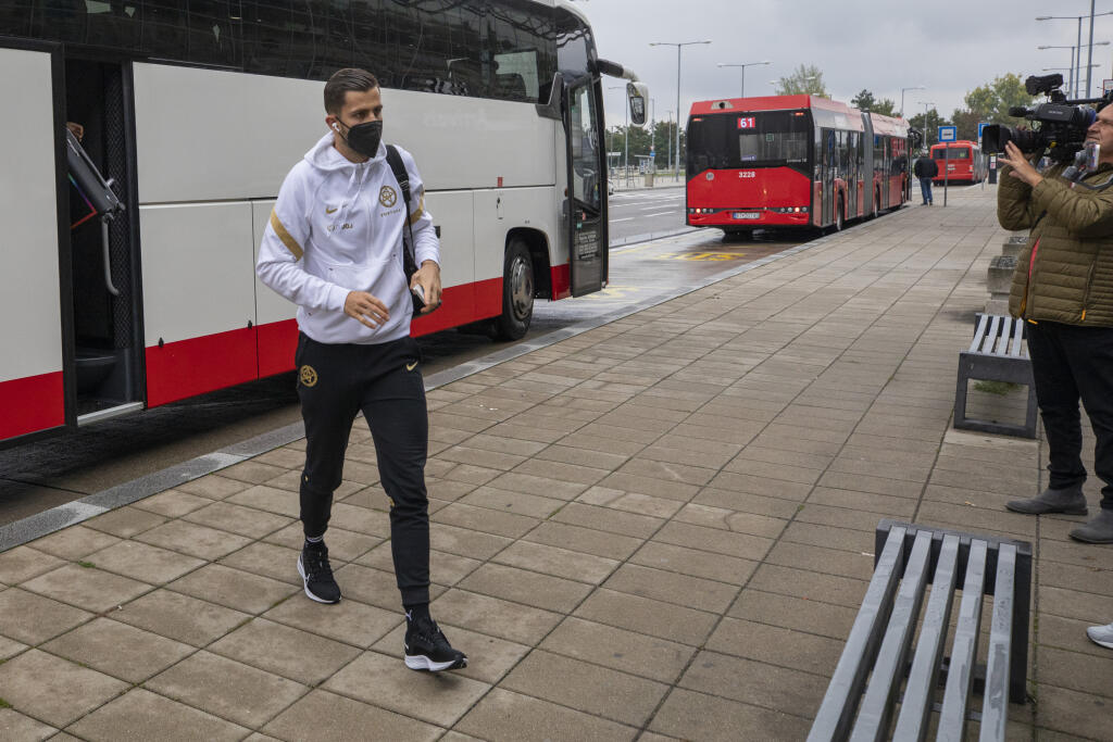 Odlet slovenskej futbalovej reprezentácie do Ruska
