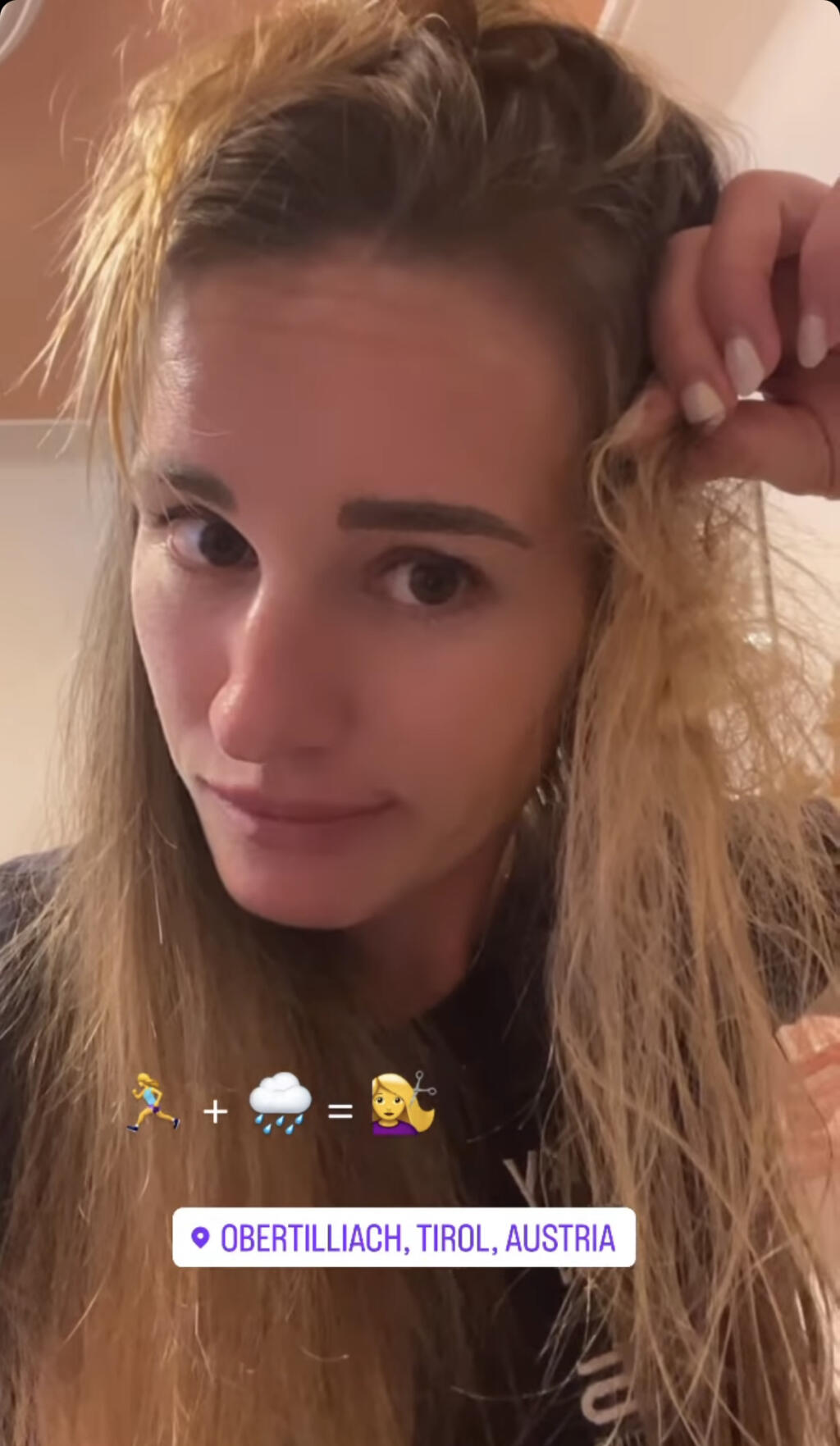 Paulína Fialková a jej ráno na sústredení v Rakúsku.