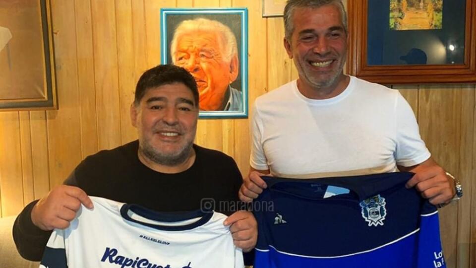 Diego Maradona si našiel nový klub.