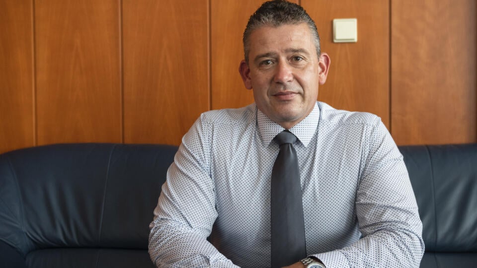 Na snímke minister vnútra SR Roman Mikulec (OĽaNO) počas rozhovoru pre Tlačovú agentúru Slovenskej republiky v Bratislave 12. júna 2020. FOTO TASR - Jaroslav Novák