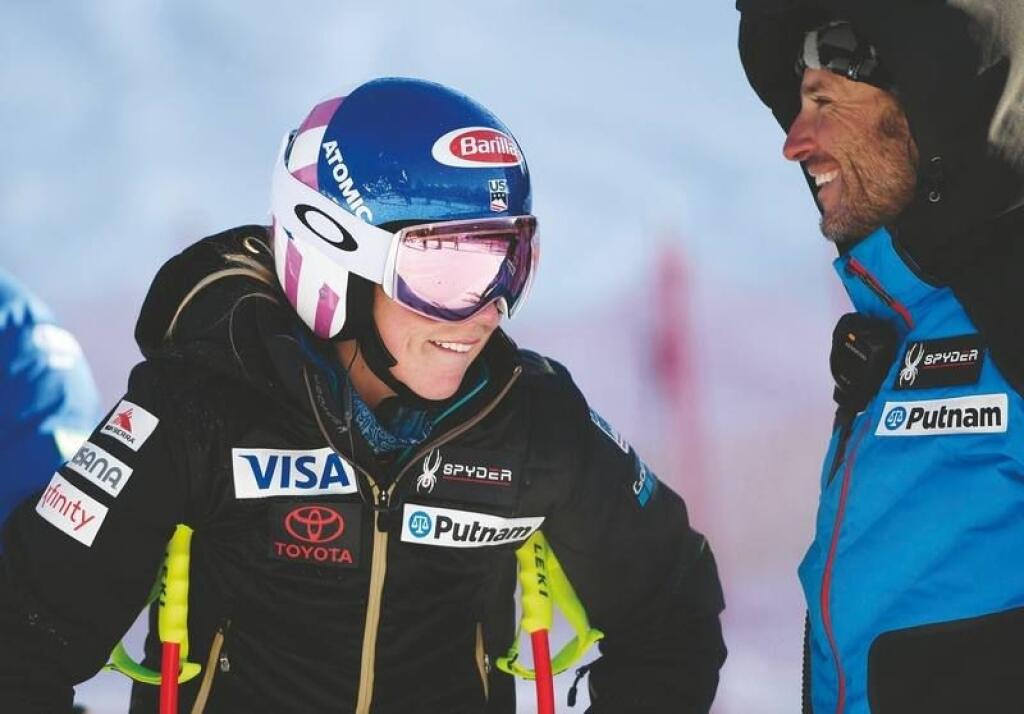 Paul Kristofic s Mikaelou Shiffrinovou.