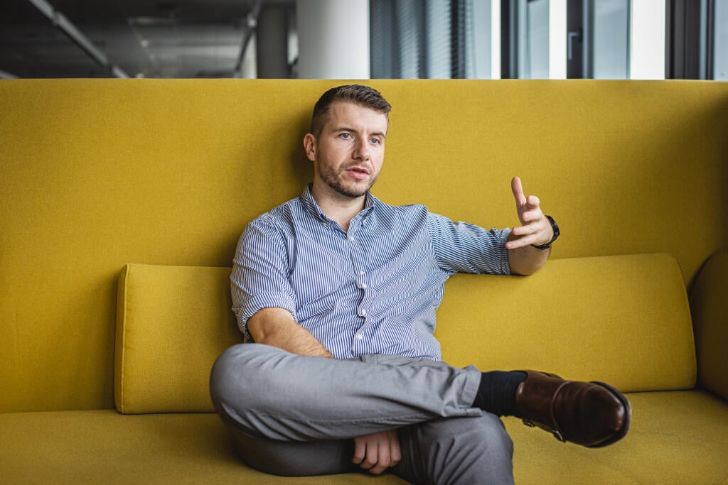 Na snímke Filip Fingl, Managing Director CZ & SK v spoločnosti Delivery Hero.