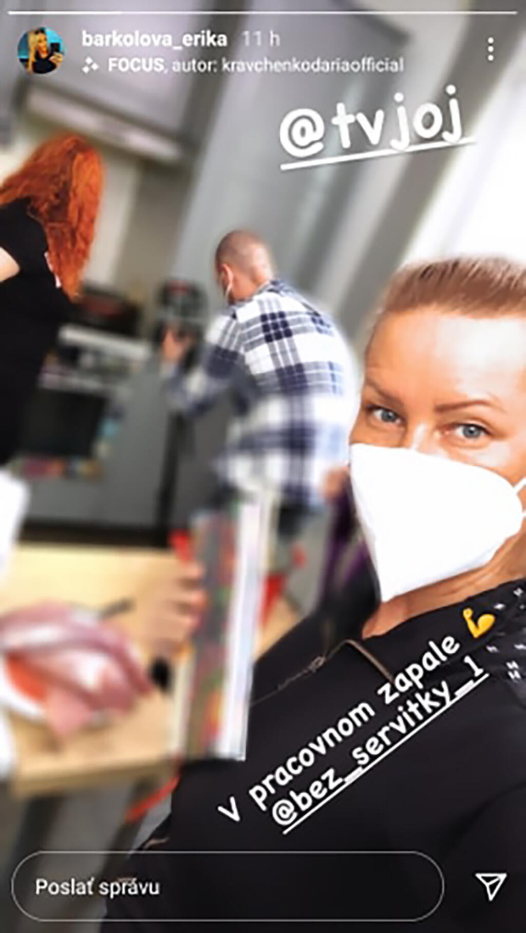 NOVÝ DŽOB Pracuje aj za kamerou na projekte relácie Bez servítky.