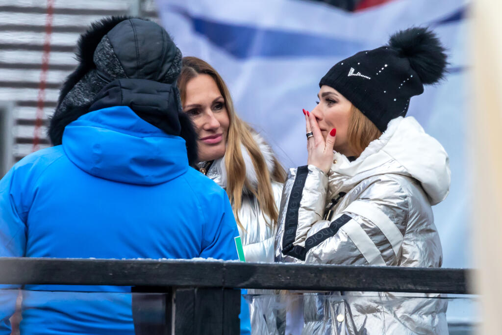 Takto dnes krásna modelka sledovala slalom žien v Špindlerovom Mlyne