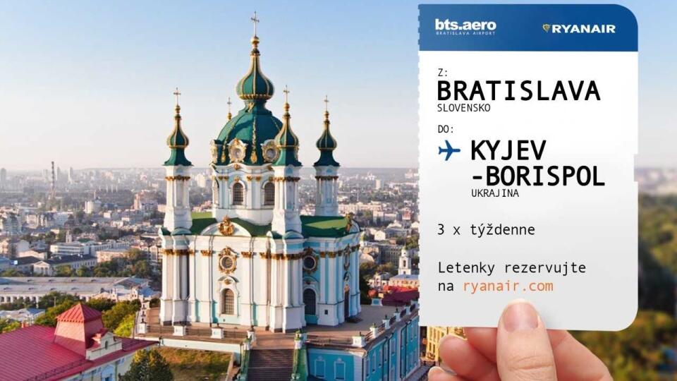 
Ryanair spustením nových liniek vstupuje na ukrajinský trh.