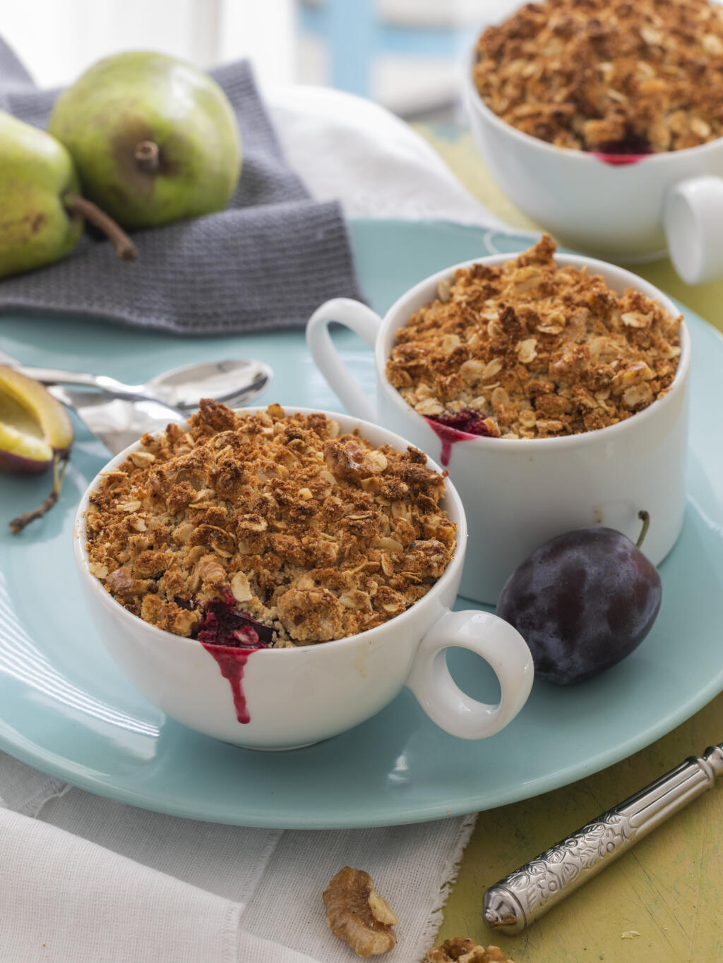 Hruškovo - zázvorový crumble